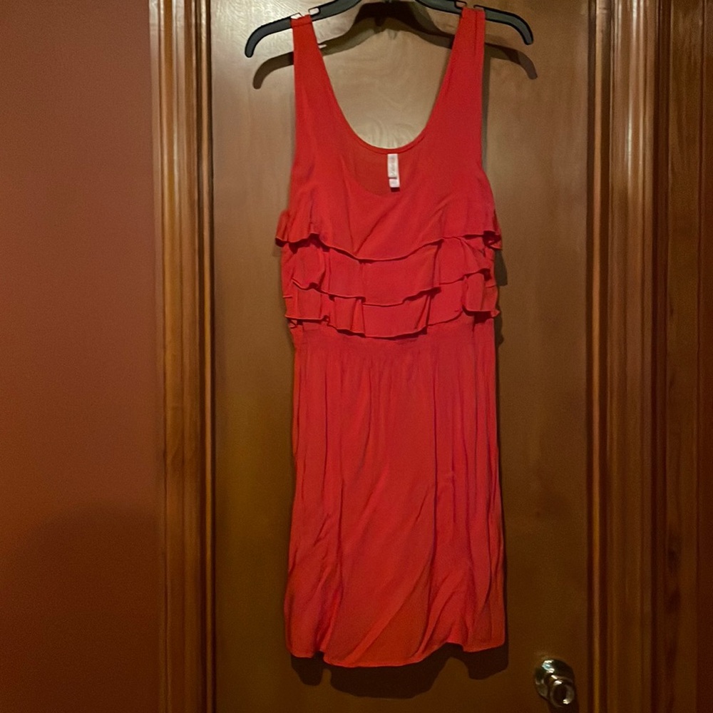 Orange sundress